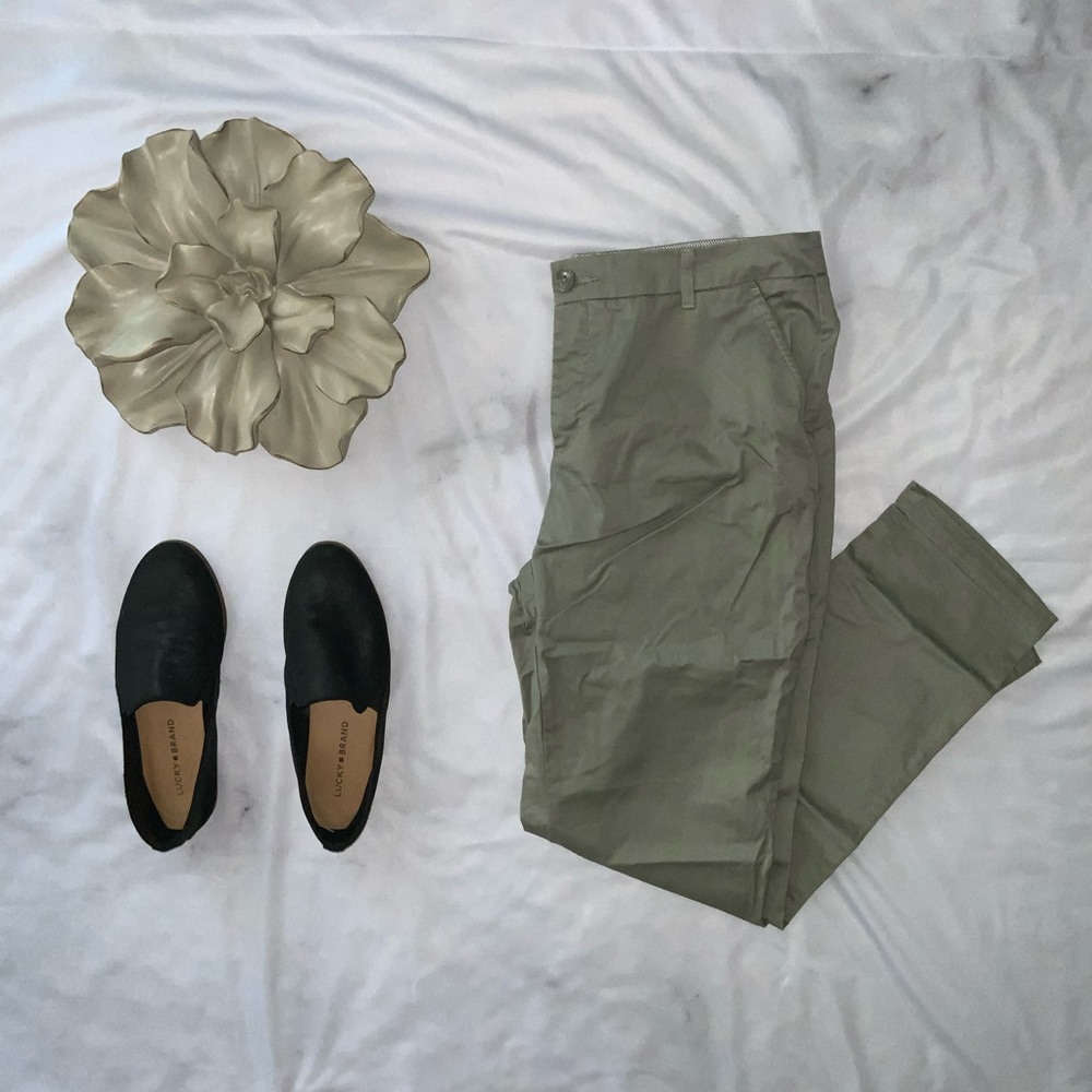 Croft & Barrow Khaki Green Pants